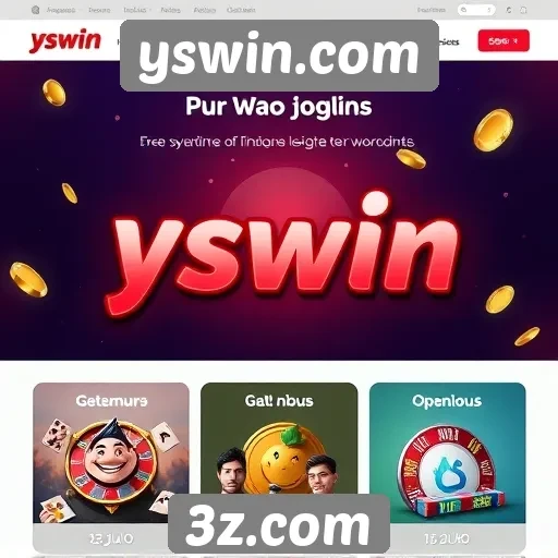 Análise das principais funcionalidades do yswin.com